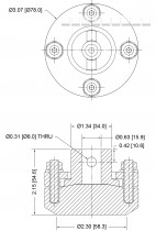 Kompresní deska, samonivelační, G1123
