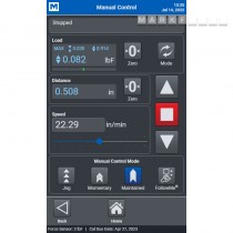 Spusťte rychlý test nebo ručně upravte příčnou hlavu pro nastavení vzorku