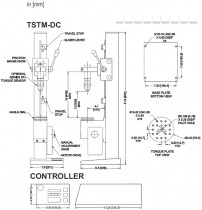 Motorizované zkušební zařízení momentu TSTM-DC-2