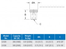 Plochá hlava G1029E